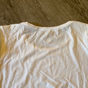lululemon athletica White Short Sleeve Tee